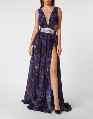 Abendkleid Flowers