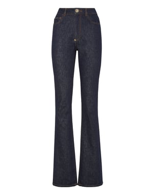 Jeans Flare Fit Skull