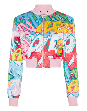 Bomberjacke Bombing Graffiti