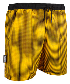 Herren Badehose Kariert