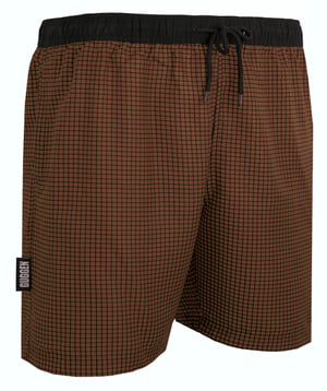 Herren Badehose Kariert