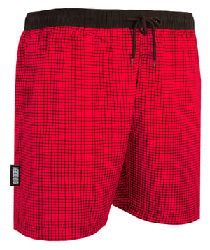 Herren Badehose Kariert
