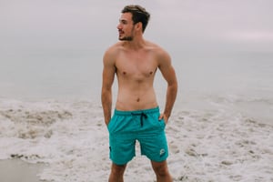 Herren Badehose im GUGGEN Logo Style