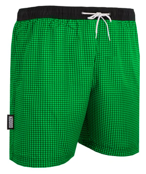 Herren Badehose Kariert