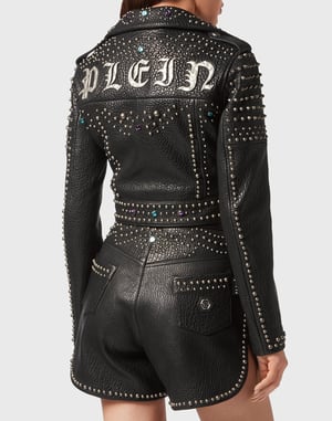 Lederjacke