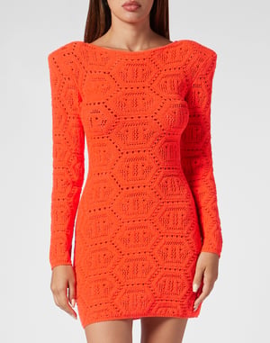 Strickkleid Monogram