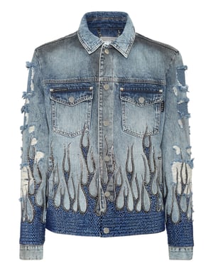 Jeansjacke Flame