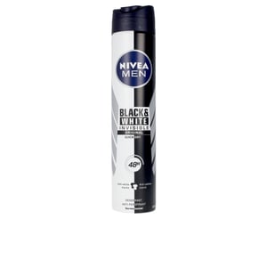 Men Black & White Invisible Deodorant Spray 200 ml