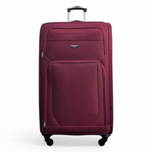 Weichschalen-Reisekoffer aus leichtem Nylon, extragroß, mit 4 Rädern