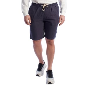 Herren Leinen Bermuda-Shorts mit Kordelzug HS24MBE09