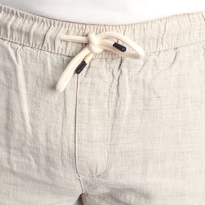Herren Leinen Bermudashorts mit Kordelzug HS24MBE09