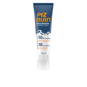 Mountain Spf50+ Sonnencreme 20 Ml + Lippenstift F20 2,3 ml