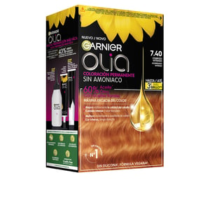 Olia Coloración Permanente #7,40-cobrizo Intenso 4 pz