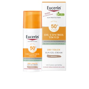 Sonnenschutzöl Dry Touch Gel-creme Farbe Spf50+ #mittel 50 ml