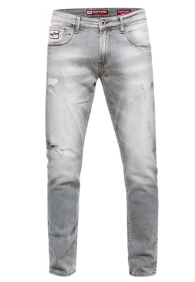 Jeans Hose "TORI" Slim Fit Destroyed Denim