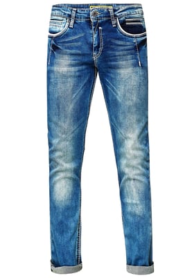 Jeans Hose "NEW YORK" Blue Used Regular Fit