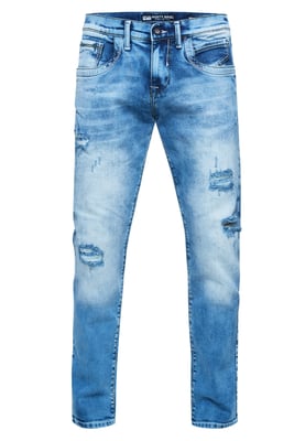 Jeans Hose "ODAR" Destroyed Regular Fit Stretch