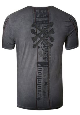 Biker T-Shirt Front & Back Printed