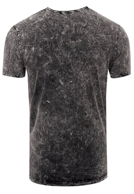 T-Shirt Verwaschen mir Front Print