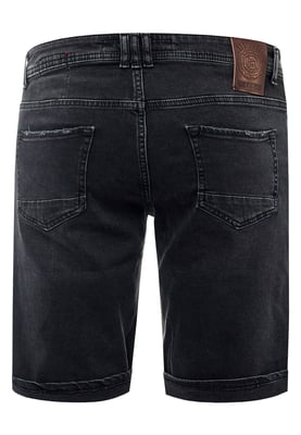 Black Used Jeans Shorts "BENSON"