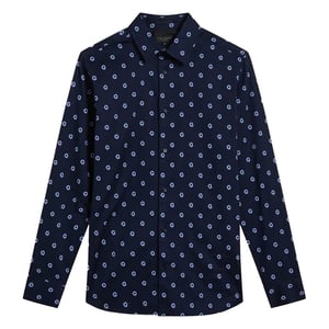 Ted Baker - "KYME" Hemd für Herren Langärmlig (Marineblau)