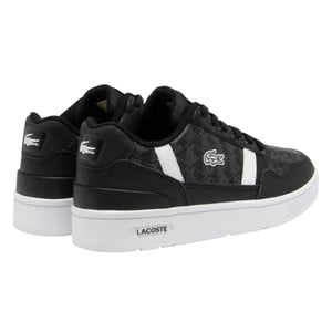 Lacoste - Kinder Sneaker "T-Clip" (Schwarz/Weiß)