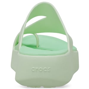 Crocs Getaway Plattform-Thermoplastische Damen-Sandalen in Jade-Tönung