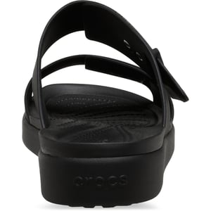 Crocs Brooklyn Buckle Damen Schwarze Sandalen