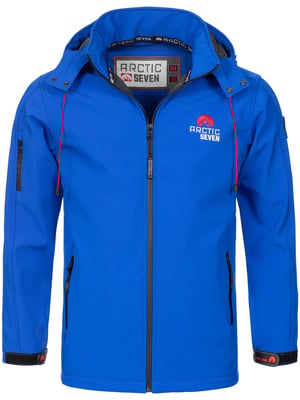 Arctic Seven Herren Softshell Jacke Blau