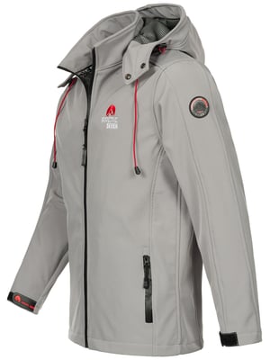Arctic Seven Herren Softshell Jacke Hellgrau