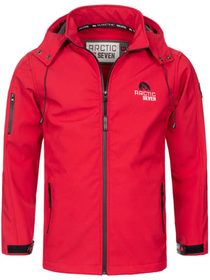 Arctic Seven Herren Softshell Jacke Rot