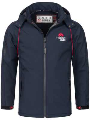 Arctic Seven Herren Softshell Jacke Navy