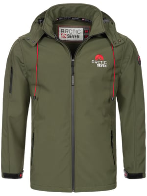 Arctic Seven Herren Softshell Jacke Olive