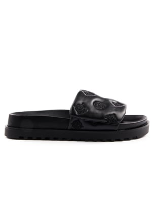 Guess Damen-Sandalen Fabio Logo 4G Peony
