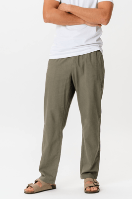 Leinenhose - Armee