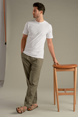 Leinenhose - Armee