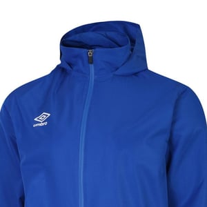Umbro - "Total Training" Jacke, wasserfest für Kinder (Königsblau/Weiß)