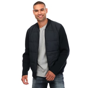 Ted Baker - "Spores" Steppjacke Durchgehender Reißverschluss für Herren (Marineblau)