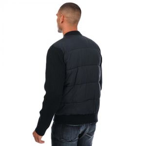 Ted Baker - "Spores" Steppjacke Durchgehender Reißverschluss für Herren (Marineblau)