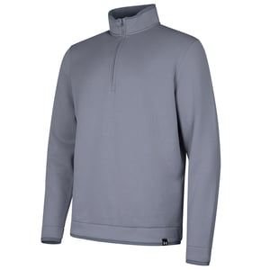 Under Armour - Fleece-Oberteil mit kurzem Reißverschluss für Herren (Stahl)