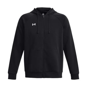 Under Armour - "Rival" Kapuzenpullover Durchgehender Reißverschluss für Herren/Damen Unisex (Schwarz)