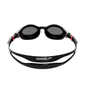 Speedo - "2.0" Passt sich dem Gesicht an Schwimmbrille Spiegel für Herren/Damen Unisex (Schwarz/Silber)