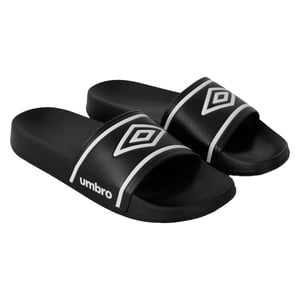 Umbro - Herren/Damen Unisex Badesandale "Aruba" (Schwarz/Weiß)