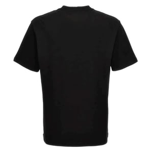 Schwarzes T-Shirt mit Amiri-Geparden-Logo