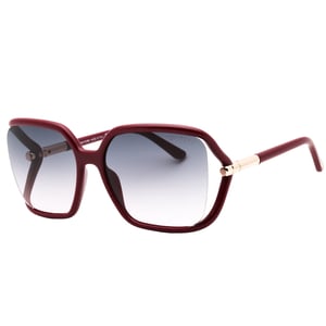 Tom Ford - Sonnenbrille mit Farbverlauf und glänzendem Fuchsia-Rahmen