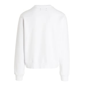 Weißes Sweatshirt mit Amiri-Schablonenlogo