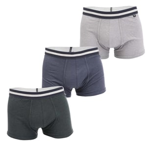 Ted Baker - Boxershorts für Herren(3er-Pack) (Schwarz/Grau/Denim)
