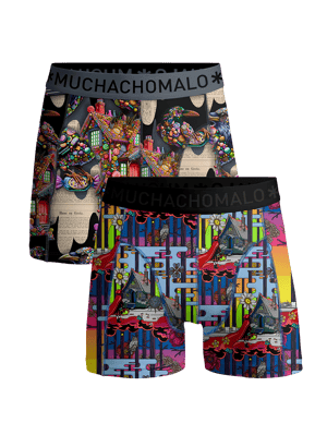 Muchachomalo Jungen Boxer Shorts - 2er Pack - Jungen Unterwäsche