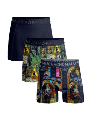 Muchachomalo Jungen Boxer Shorts - 3er Pack - Jungen Unterwäsche
