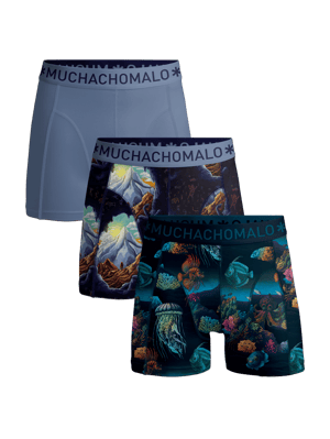 Muchachomalo Herren Boxer Shorts - 3er Pack - Herren Unterwäsche